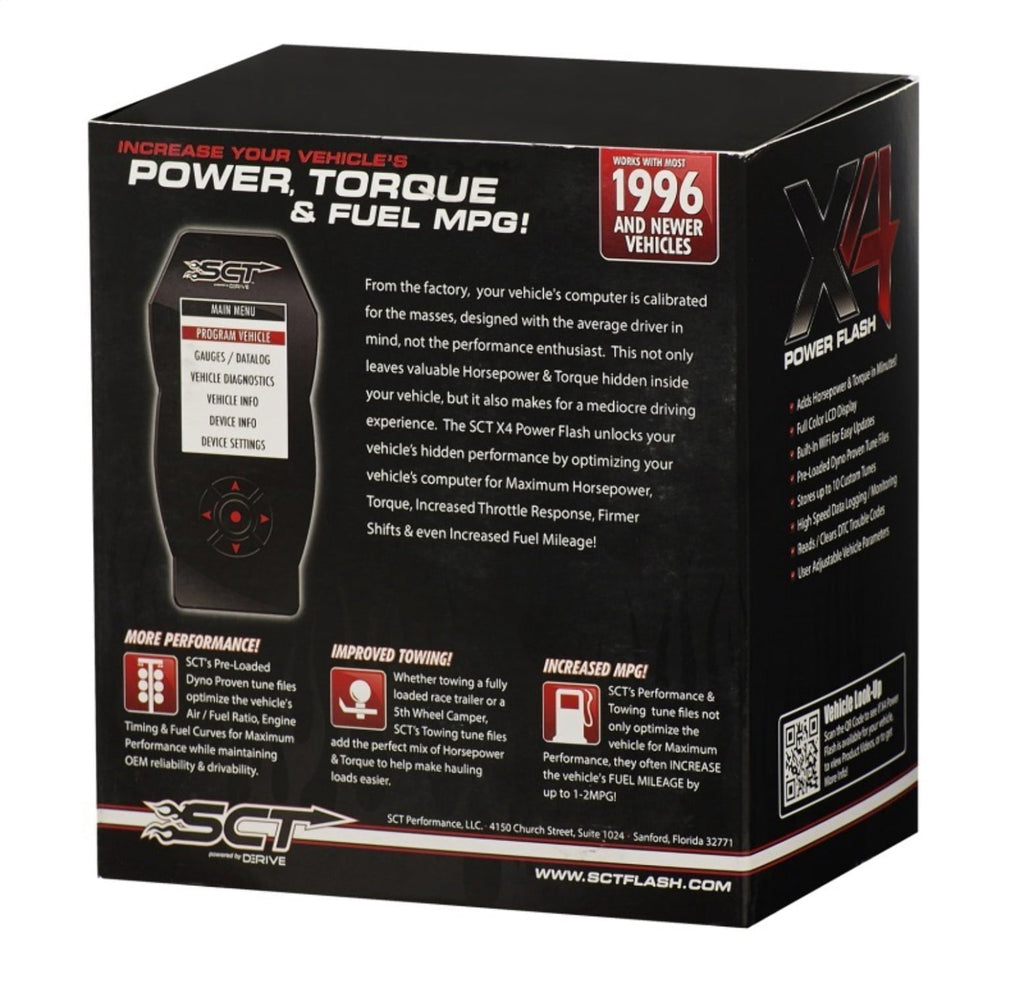 SCT X4 Performance Programmer 7215 - X4 Dodge/Chrystler/ Jeep, Tuner